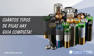 Tipos de pilas ➡️ Guía completa y comparativa | 2025