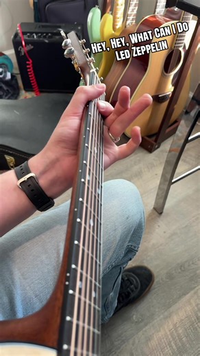 This one is too fun to play #guitar #acoustic #ledzeppelin #70smusic | guitar