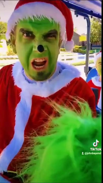 Preston the baby Grinch!