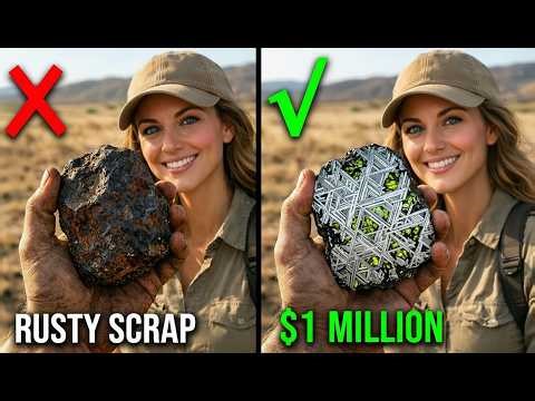 STOP Kicking Rusty Scrap Is It a $1 Million Meteorite (Magnet Test)