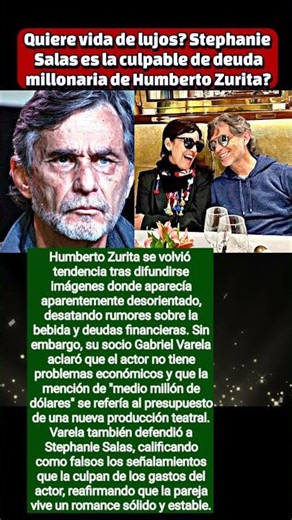 Quiere vida de lujos? Stephanie Salas es la culpable de deuda millonaria de Humberto Zurita?