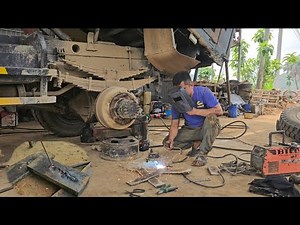 60 Minutes Restore a Dislocated Leaf Spring on a 2x4 Truck