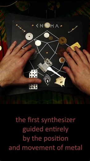 The first synthesizer fully controlled by metallic objects! #sounddesign #noise #experimental