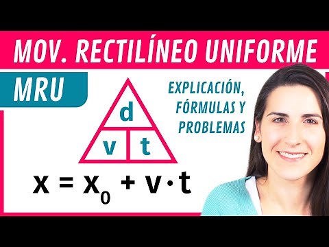 MRU Uniform Rectilinear Motion 🚗 Explanation, Formulas and Exercises