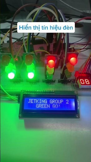 Verilog – Traffic Light mở rộng: Đồ án đèn giao thông thông minh từ sinh viên FPT Jetking