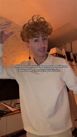 Ce filtre est sensé te donner la meilleure couleur de cheveux qui t’irait