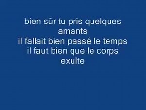Jacques Brel La chanson des vieux amants.. | Anthologie de la chanson française