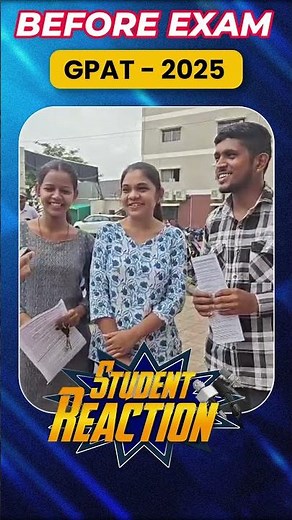 Inside GPAT Exam Center: Exclusive Interview Before the Exam! #GPAT2025 #gpatexam #gdcclasses