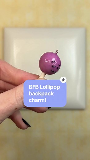 DIY BFB Lollipop Backpack Charm - Polymer Clay Tutorial