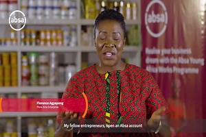 1.8K views · 221 reactions | After receiving training and funding, through the Absa Bank Ghana and Young Africa Works #YoungAfricaWorksProgramme, Flora-Ama Enterprise has now expanded its line of chemical products and is aiming big. | Absa Bank Ghana LTD | Facebook