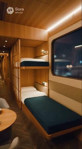 Sleeper monorail #sora2