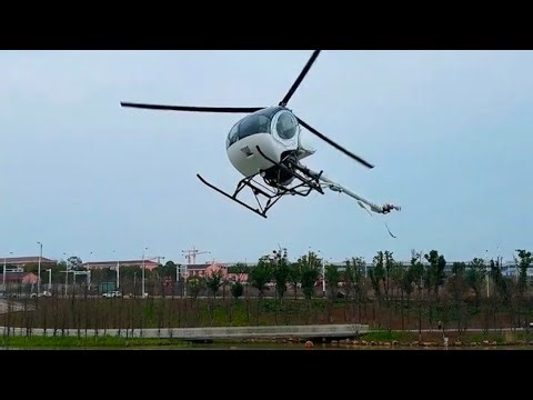 Schweizer S300 helicopter show #helicopter #helicopterflight #aviation