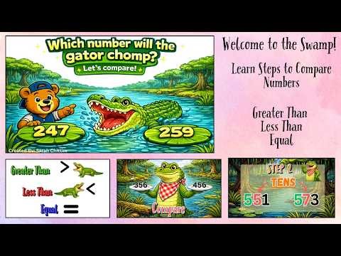 Compare Numbers Song | Greater Than Less Than | Elementary Math