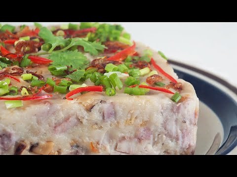 Steamed Yam Cake (Orh Kueh/芋粿/芋头糕) *
