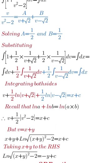 Differential Equation. #maths #goviral #differential_equation @ODEmaths @ESOMNOFUONLINEMATH