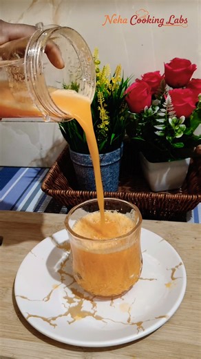 Orange Carrot Juice Recipe | Gajar Santra Juice | Healthy Drink | Neha Cooking Labs