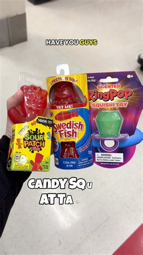 Lita on Instagram: "New Candy Squishis @target 🍬✨ These are made by @incredible.play toys! #incrediblesquish #toys #target #targetfinds #candy #sourpatchkids #swedishfish #fidgets #giftideas #fun #incredibleplay #unboxing #opening"
