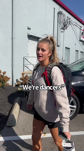 We’re dancers !! 🫶 What’s your favorite thing about being a dancer ? #dancer #ohiostate #buckeyes #ohiostatedance