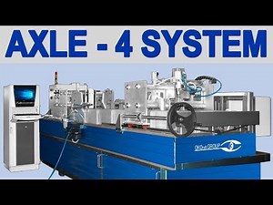 Automated UT System for railway axles