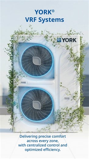 YORK MEA | Comfort isn’t the same in every space, and your cooling system should reflect that. YORK® VRF systems offer zoned control with centralised... | Instagram