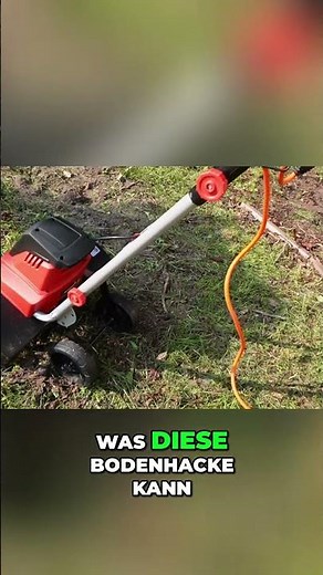 Einhell tiller: More power than you'd expect! Link in bio!