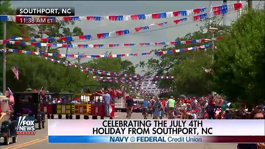 335K views · 2.9K reactions | WATCH: Anna Kooiman is with Fox News Channel at the North Carolina Fourth of July Festival in Southport, North Carolina. #ProudAmerican | Fox News | Facebook