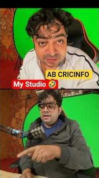 AB cricinfo का Studio 🤣 | New VLOG 😜 | #newvlog #vlog #cricket #abcricinfo