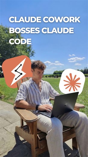 Stop typing terminal commands manually. What if Claude could just… do it for you? With Desktop Commander, you can turn Claude into your personal command-line assistant: → Run any terminal command through conversation → Search files, edit code, and manage processes → Even control Claude Code from Claude Desktop It’s like having an AI that bosses another AI around. No coding required. Just a quick setup and you’re running things hands-free. Comment “cowork” and I’ll send you the full setup guide �