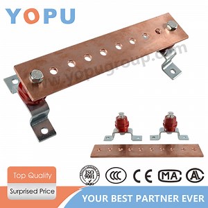 [Hot Item] Bare Solid Copper Busbar for Earthing Connection Rigid Copper Connector
