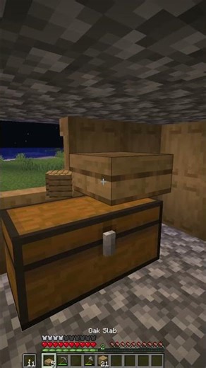 specific chest interactions in Minecraft tutorial