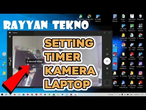 Cara Setting Timer Kamera / Webcam Laptop & Komputer (Adding a Laptop Camera / Webcam Timer)