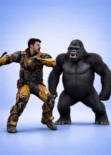 Gorilla vs Game Heroes – Who Wins? (Fallout, Half-Life, Crysis)