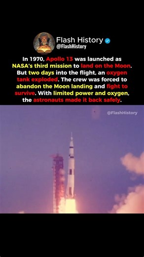 Apollo 13 Almost Didn’t Make It Back 😨