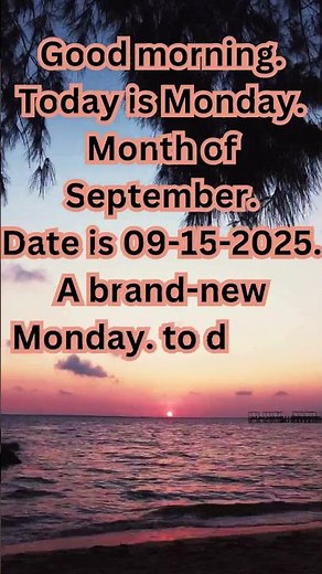 "Happy Monday! Good Morning Messages & Blessings – September 15, 2025"