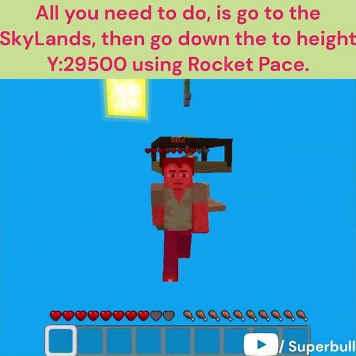 [Trick] Walking on Air in Multicraft #multicraft