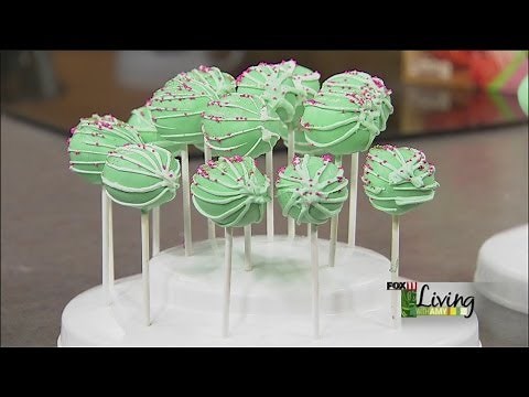 Watermelon Cake Pops