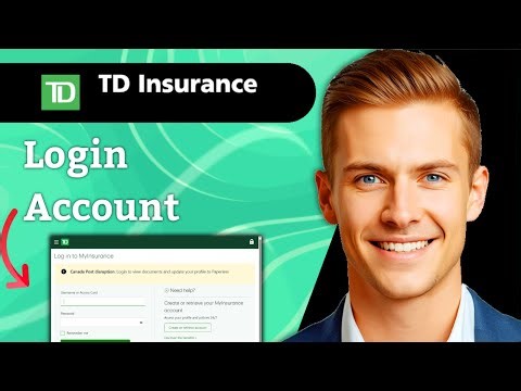 How To Login To Td Insurance Account | 2025 | Step-by-Step
