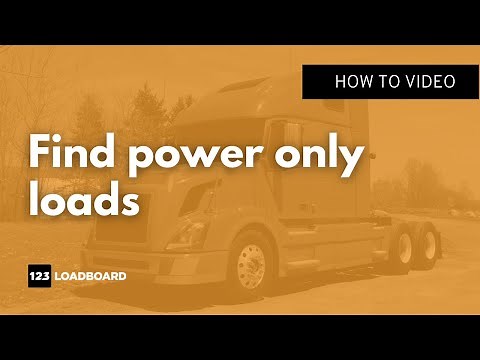 How to find power only loads! Book power only and load out freight for your semi truck.