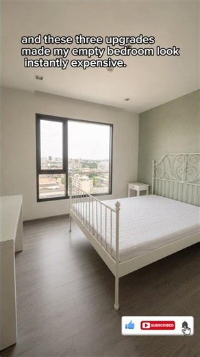 I Made This Empty Bedroom Look 10x More Expensive #roommakeover