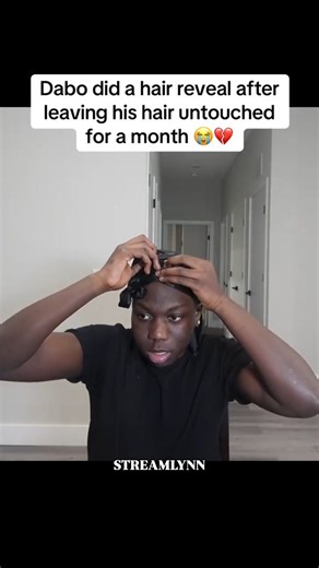 STREAMLYN on Instagram: "Dabo did a hair reveal after leaving his hair untouched for a month😭💔 Young Dabo, real name Ibrahim Dabo, born August 19, 2007, in Columbus, Ohio, to Guinean immigrant parents, is the 18-year-old Guinean-American Twitch Partner (youngdabo, 501K+ followers since August 2022), YouTuber (YOUNG DABO, music reactions since 2021 XXL Cypher debut), and TikTok star whose emotional, tearful breakdowns over Playboi Carti, Ice Spice, Frank Ocean, and hip-hop—paired with unfiltere