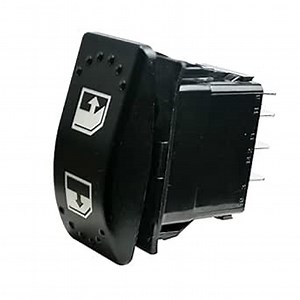 Driver Power Window Switch Left Hand Fits for Can-Am Defender & Defender Max HD8 HD10 2016-2018, 8 Pin LH Power Window Control Switch, OE Replacement 710004979,705800048