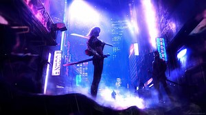 Cyber Samurai Live Wallpaper - MoeWalls