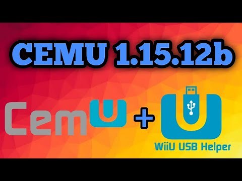 Wii U Emulator CEMU + USB Helper || How to Download and Install Games on CEMU ||