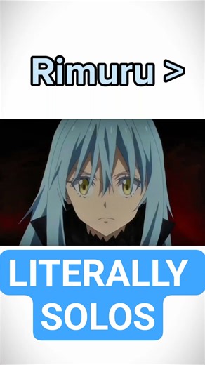 Rimuru Tempest solos!!!!! Name one person who can beat him 😅😅😅😅#AMV #amv #AnimeAMV #AnimeEdit #slime