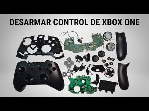 Como desarmar completamente un control de xbox one