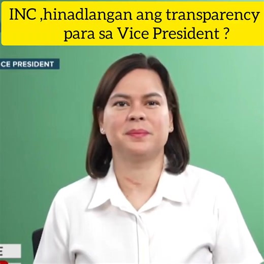 INC ,hadlang sa transparency kay VP Sara Duterte? | Lakay Reagan Bulletin