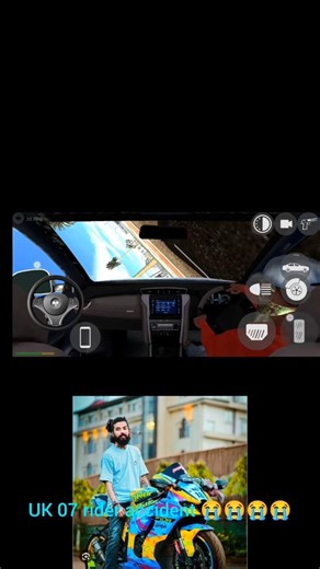 uk07 rider accident sot tik tok viral video 😭😭😭😭