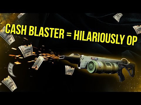 [Payday 2] The Cash Blaster is Hilariously OP! (Build Video)