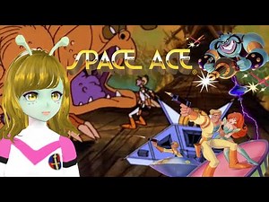 Let's Play Space Ace, a fully animated game play!