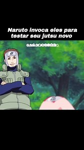 naruto invoca eles prar testar o seu jutsu #animes #naruto #narutoshippuden | Mundo dos animesll